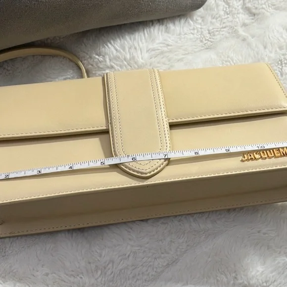 Jacquemus Le Bambino Long bag in calf leather.